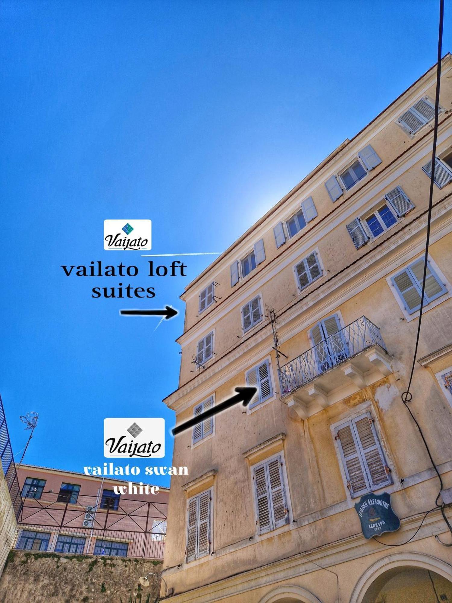 Vailato Swan White Suite Corfu  Exterior foto